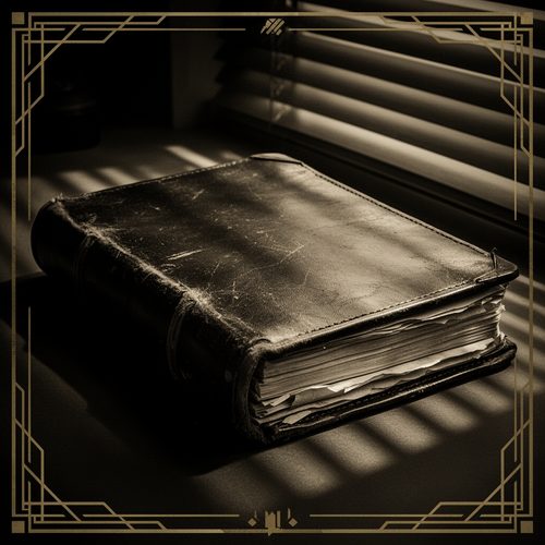 The ledger, game evidence prop