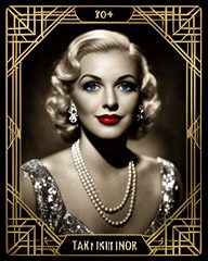 Vivian Delacroix character portrait, TAROT_NOIR style, locked seed